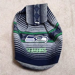 NFL SEATTLE SEAHAWKS Backpack Draw String Fabric Bag